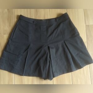 Unique Vintage Navy Blue Skirt Shorts